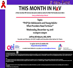 This Month in HIV: PrEP for Adolescents and Young Adults: What Providers Need To Know